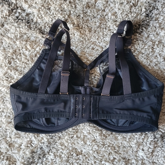 Bravissimo Sexy Black Bra Size 32G - Picture 2 of 7